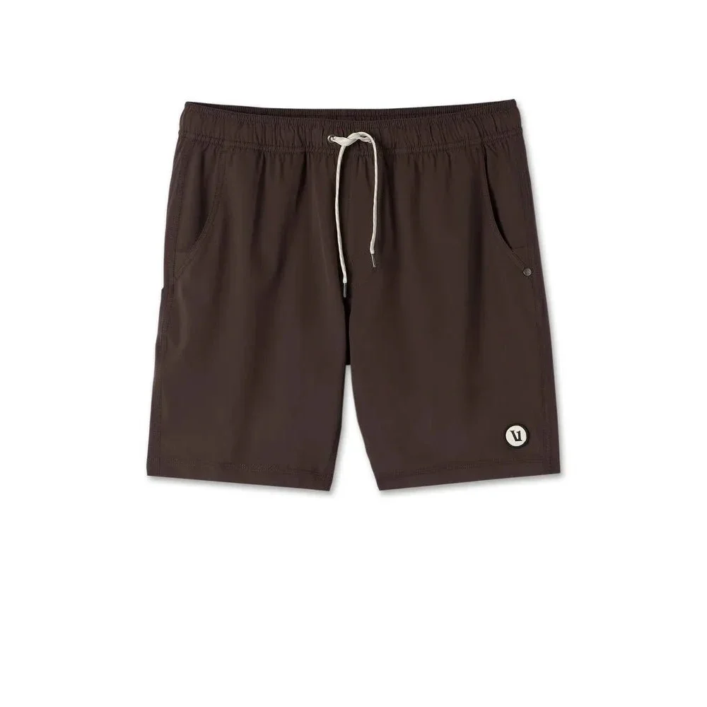 Vuori Mens Kore Short V302 Espresso Brown Active Training XL Basic Staple